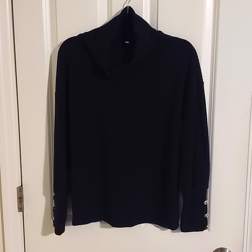 Black turtleneck